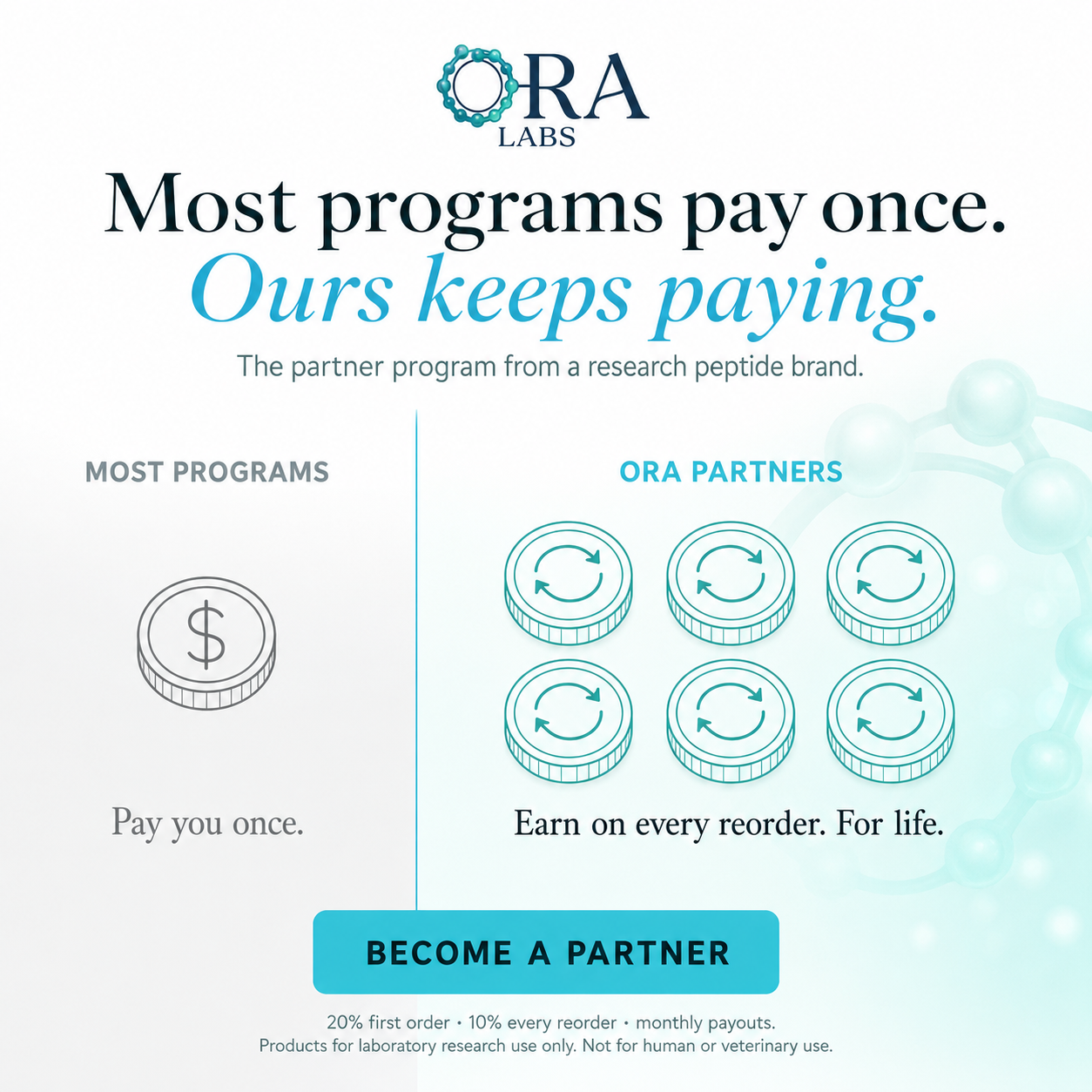 Recruitment ad — keeps paying